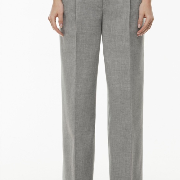 Babaton Atelier Black Pleated Trouser Size 6 - Picture 2 of 6